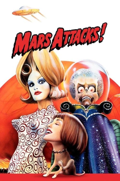 Filmaffisch for Mars Attacks!