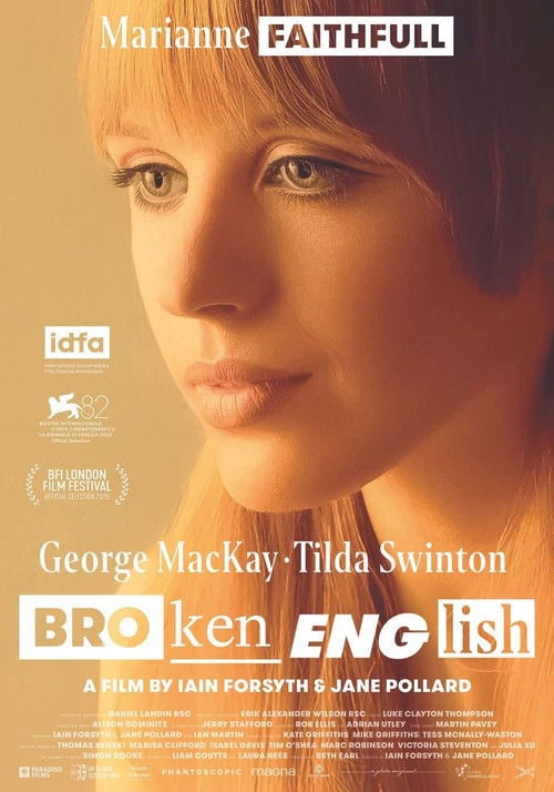Filmaffisch for Broken English