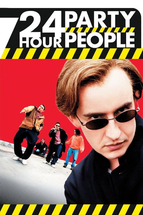 Filmaffisch for 24 Hour Party People
