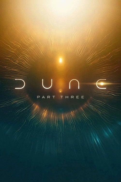 Filmaffisch for Dune: Part Three